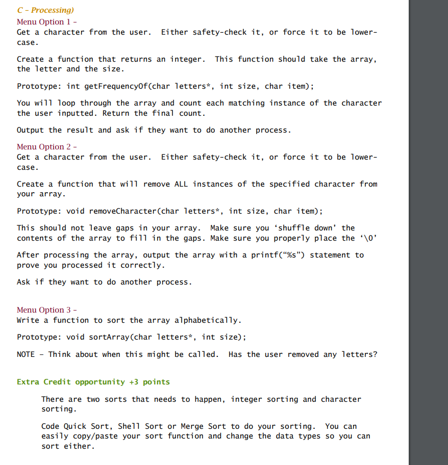 Solved Programming Assignment Instructions: In this | Chegg.com