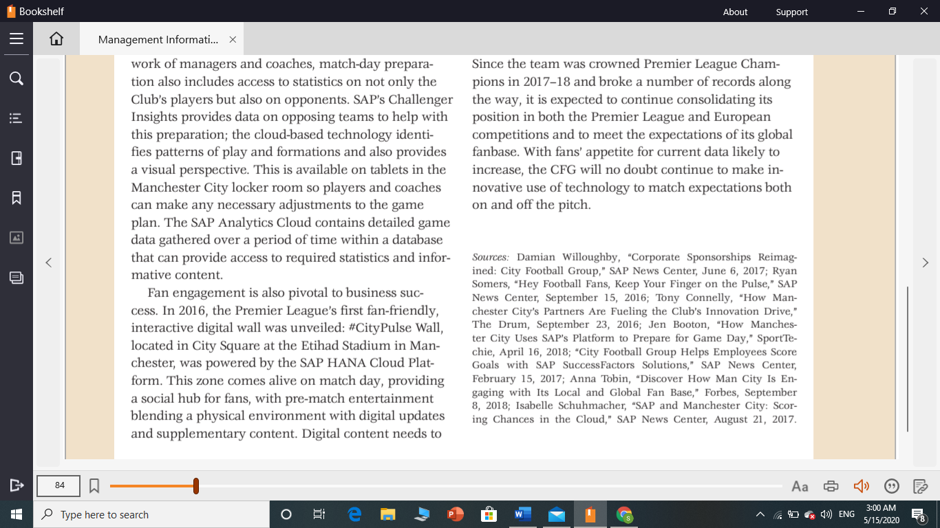 Bookshelf About Support C II Since the team was crowned Premier League Cham- pions in 2017-18 and broke a number of records