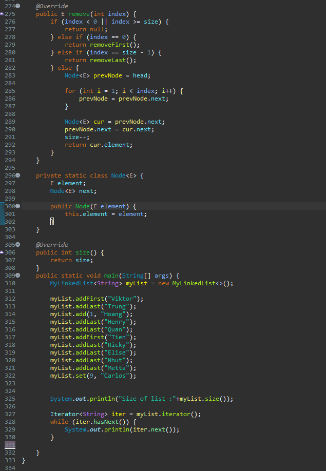 Solved I need help fixing this JAVA as comment : The main | Chegg.com