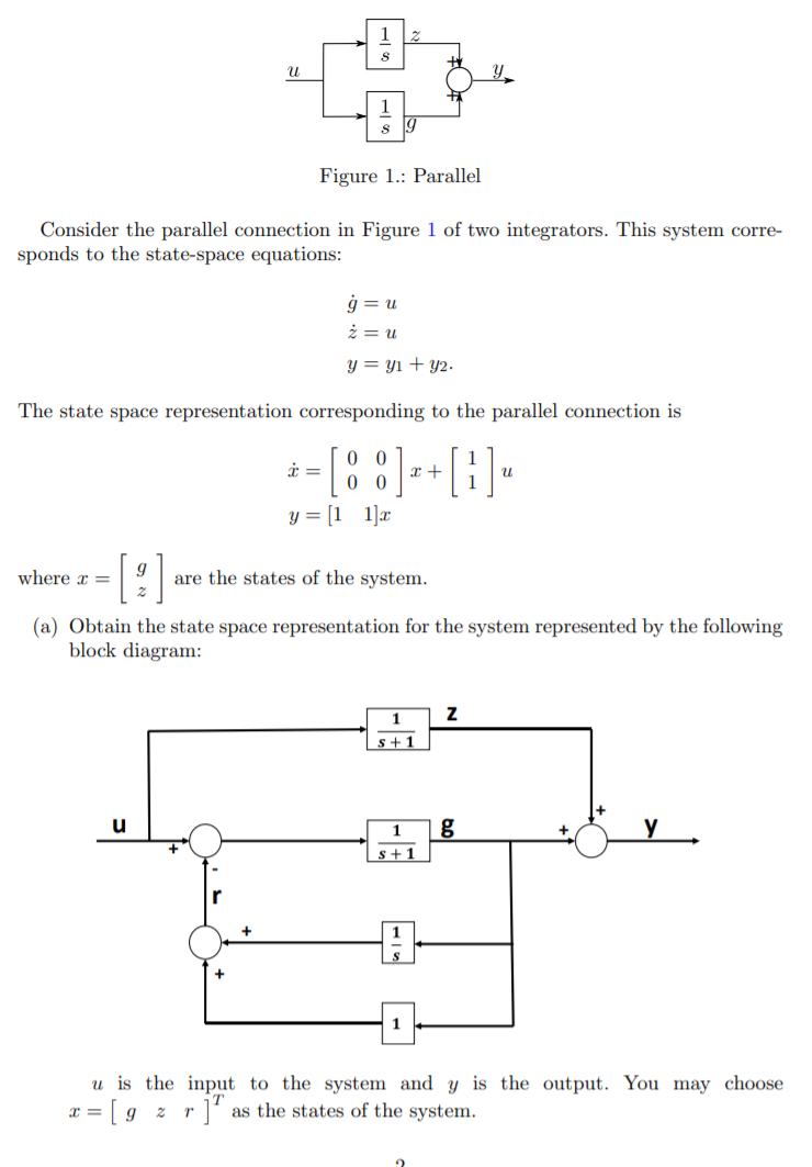 s u s Figure 1.: Parallel Consider the parallel | Chegg.com