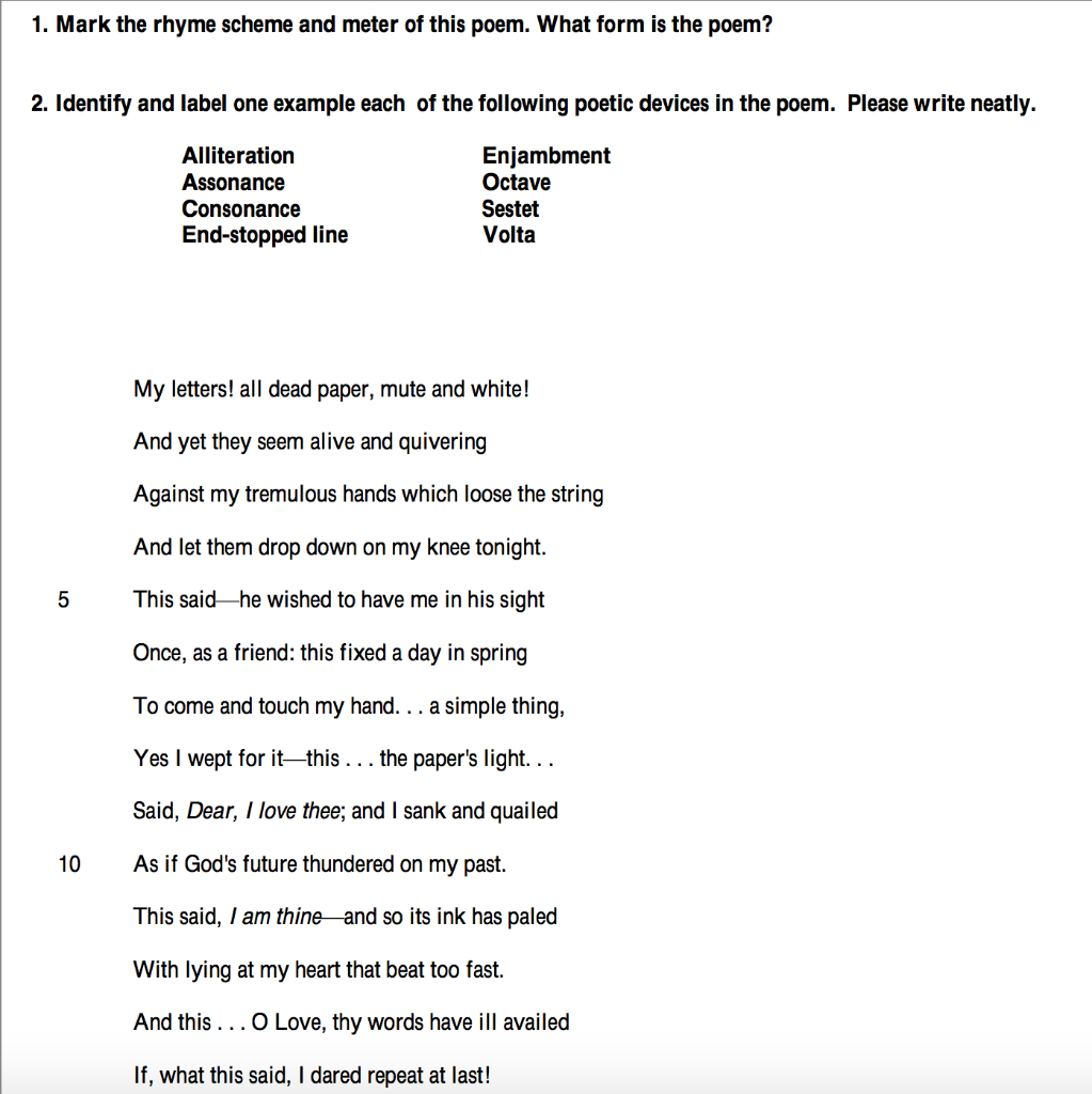 consonance examples in poetry