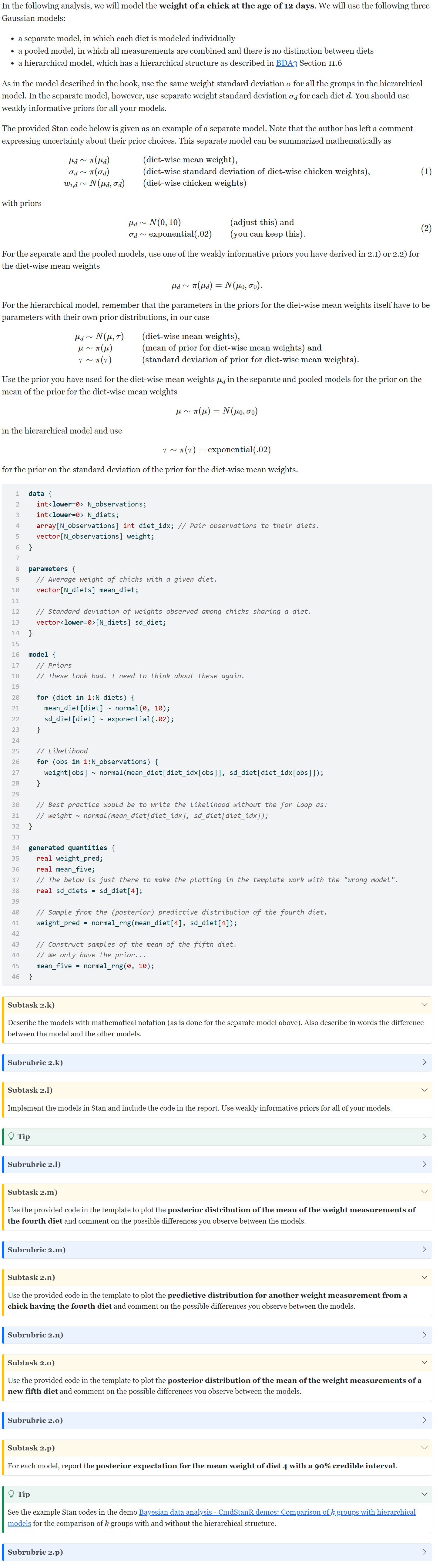 Solved Mainly asking for help with the implementation of the | Chegg.com