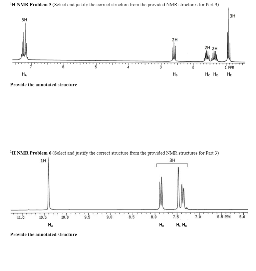 h nmr problem solving examples