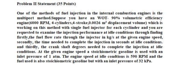 Solved Problem II Statement (35 Points) One of the methods | Chegg.com