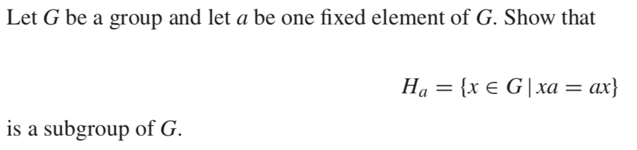 Solved Show that if a € G, where G is a finite group with | Chegg.com