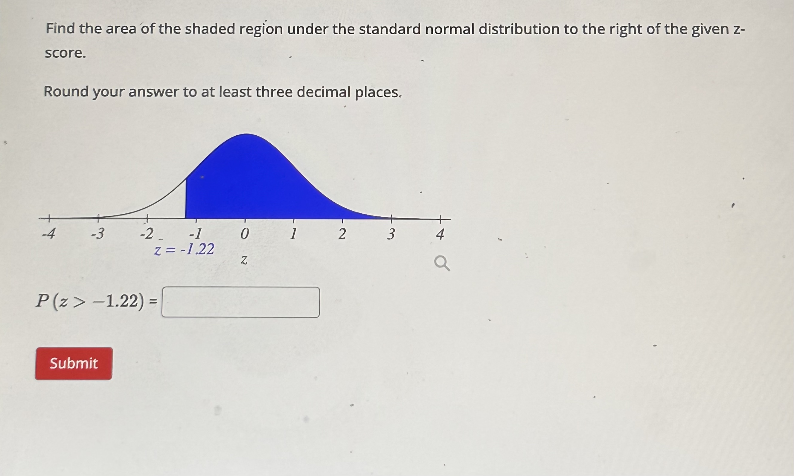 solved-find-the-area-of-the-shaded-region-under-the-standard-chegg