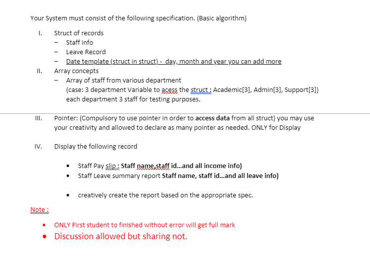 CHALLENGE Programming Challenge: Data structure and | Chegg.com