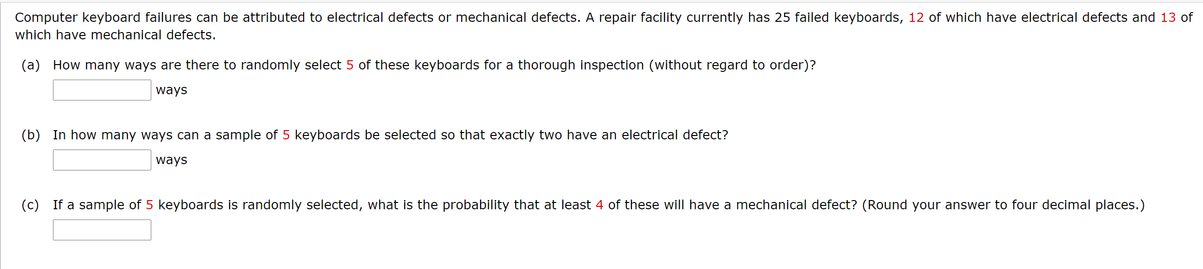 Solved Computer keyboard failures can be attributed to