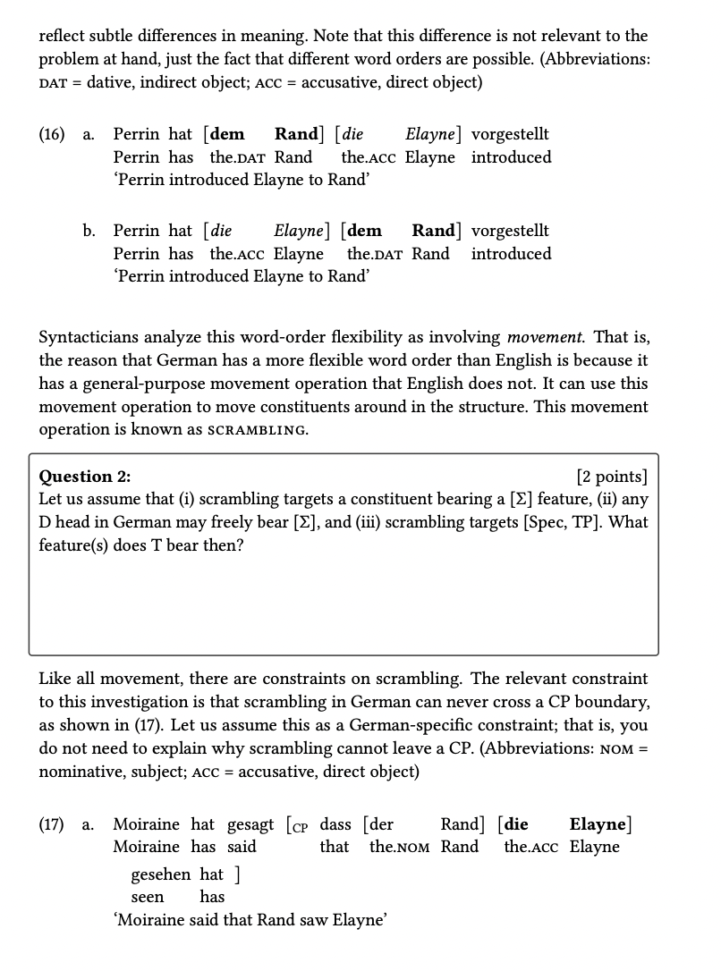 9 point This final question deals with an interaction | Chegg.com