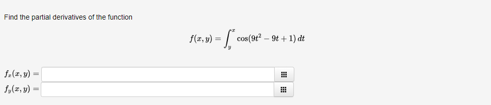 Solved Find the partial derivatives of the function | Chegg.com