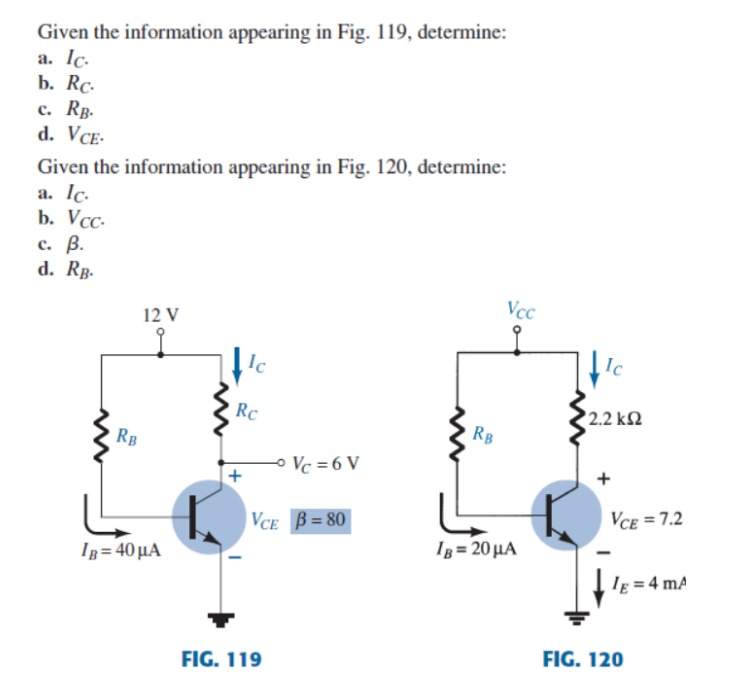 Solved Given The Information Appearing In Fig. 119, | Chegg.com