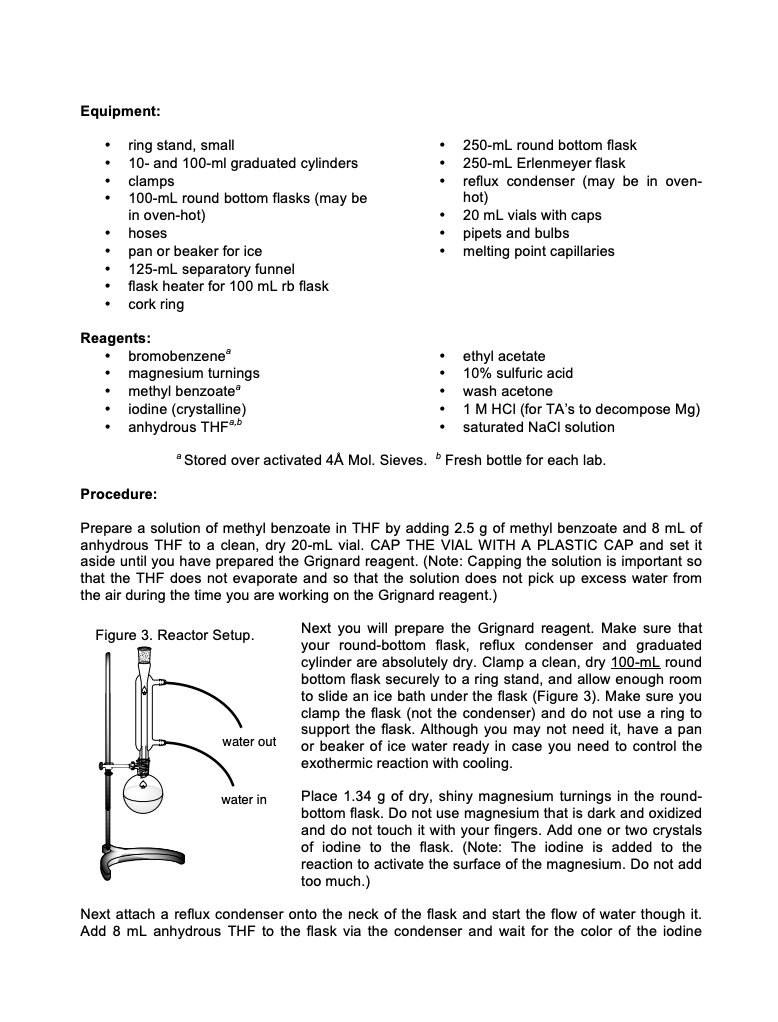 Solved In this reaction, we isolated tertiary alcohol and | Chegg.com