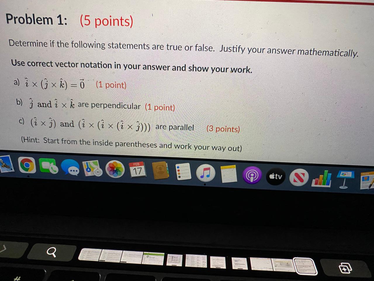 Solved Problem 1 5 Points Determine If The Following S Chegg Com