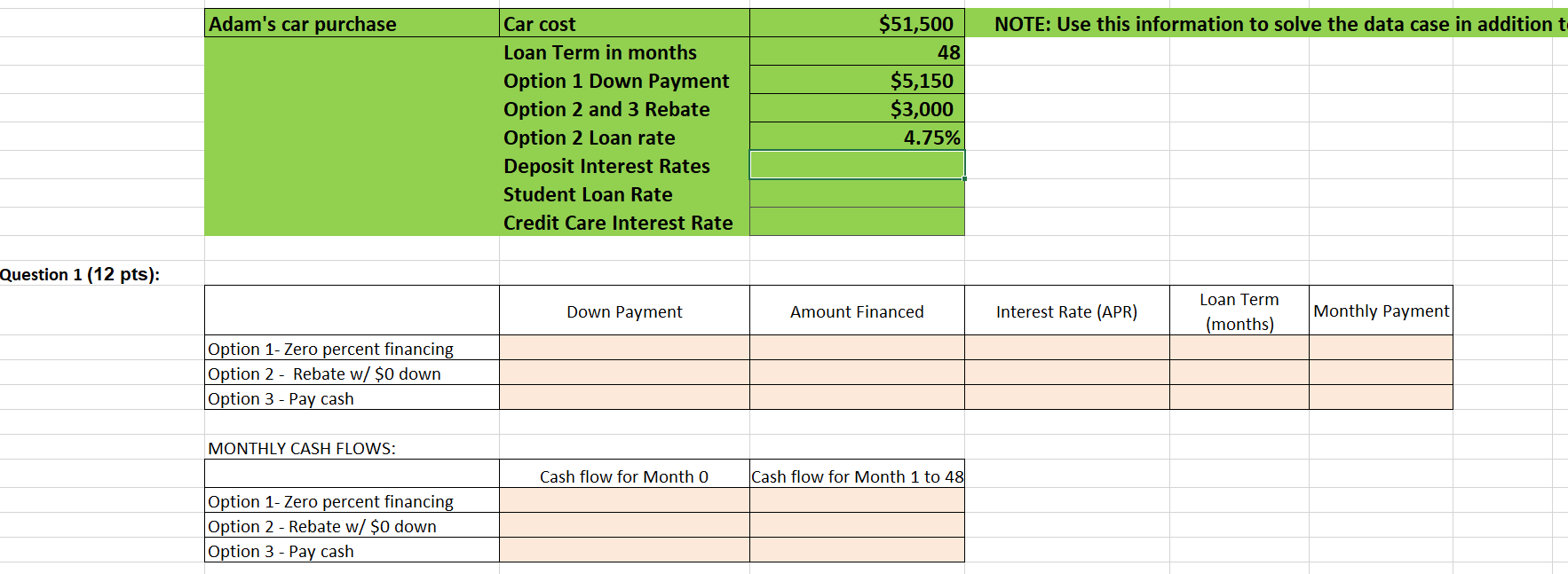 Adam has just graduated, and has a good job at a