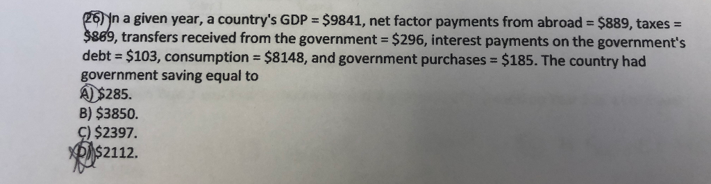 Net Factor Payments From Abroad Formula