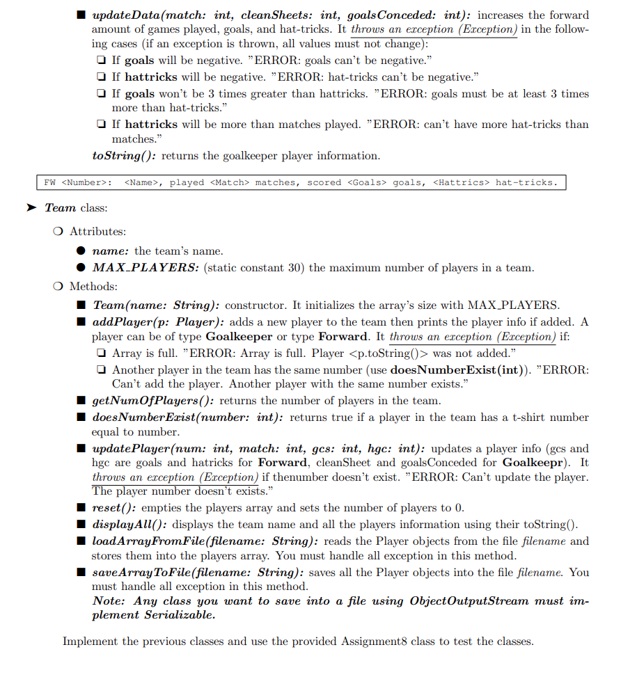 Solved please i need answer java code I want the full | Chegg.com