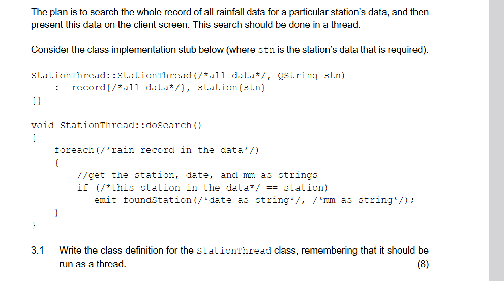 Solved The plan is to search the whole record of all | Chegg.com