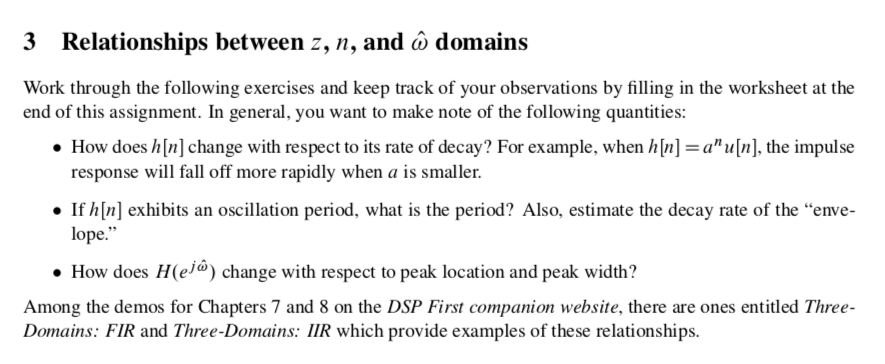 3 Relationships Between Z N And O Domains Work T Chegg Com