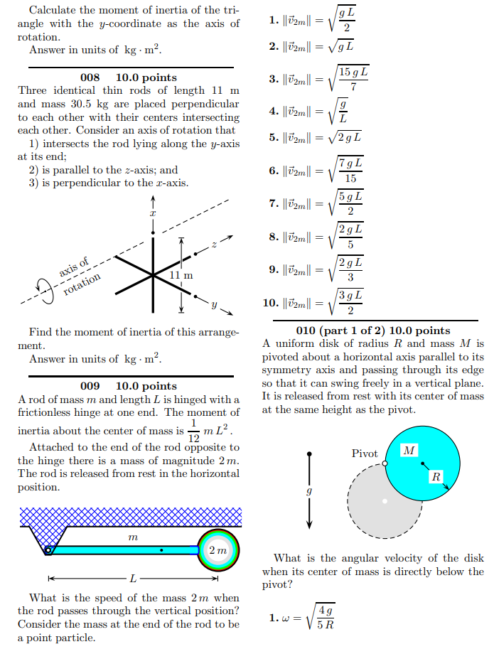 moment of inertia of a circle at its edge