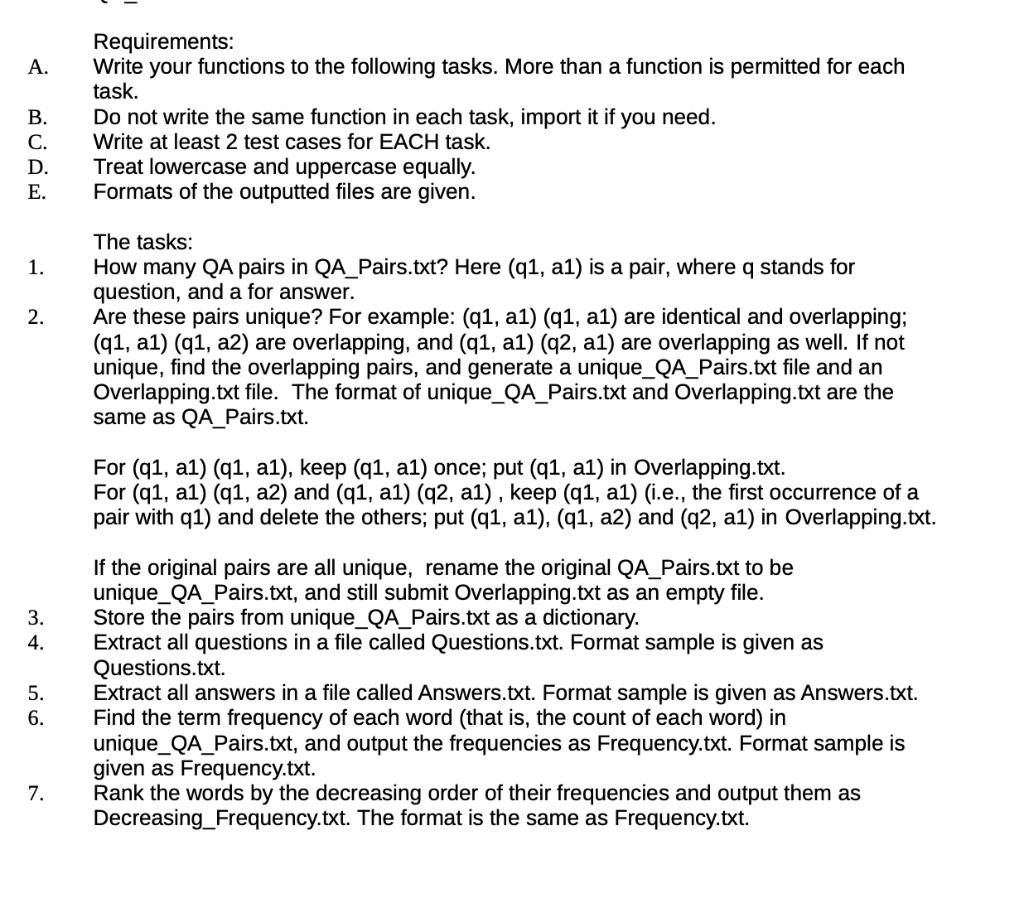 I need help with this computer science assignment . | Chegg.com