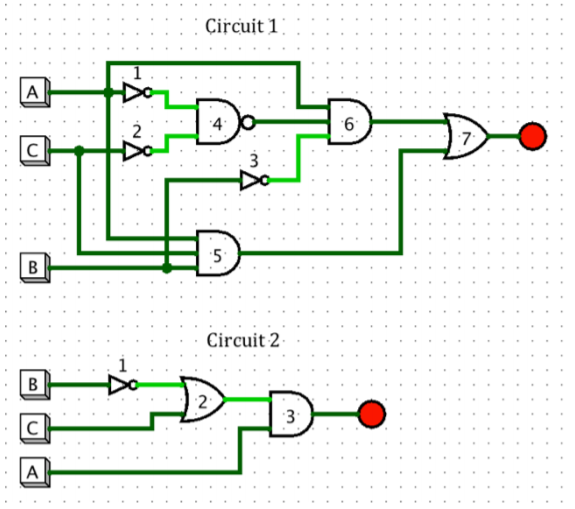 Solved For each of the above circuits: a. Write down the | Chegg.com