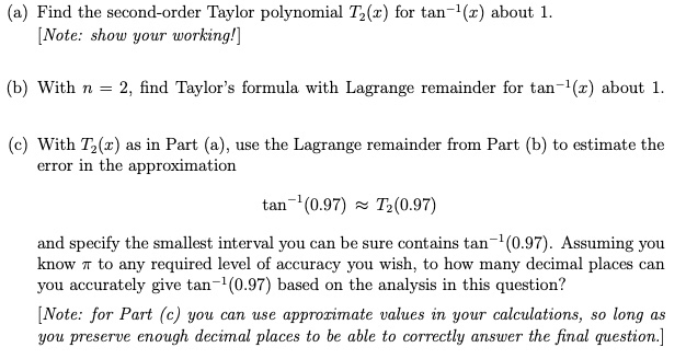 solved-a-find-the-second-order-taylor-polynomial-t2-x-for-chegg