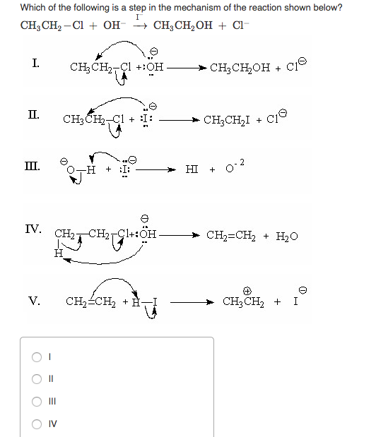 Solved Which of the following is a step in the mechanism of | Chegg.com