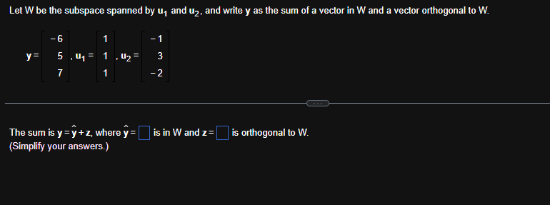 Solved A Let Uu1u2 Compute Utu And Uu⊤ U⊤u And Uu⊤ 4962