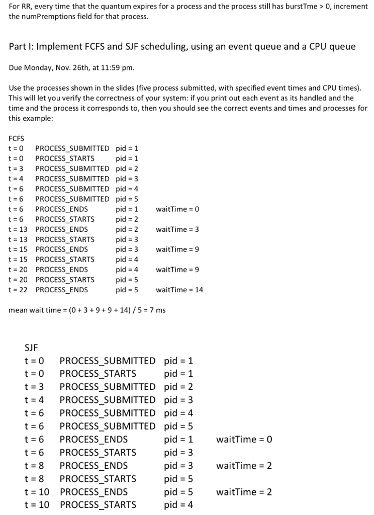 Solved Create a simulation engine in the C language to model | Chegg.com