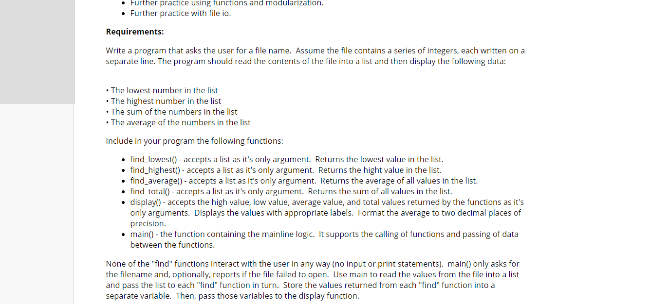 Solved • Further practice using functions and | Chegg.com