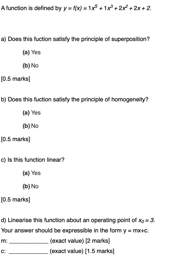 is x 5y 2 1 a function