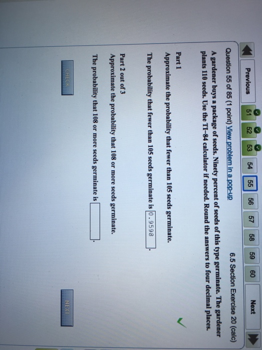 Solved Previous 51 52 53 54 55 56 57 58 5960 Next Question | Chegg.com