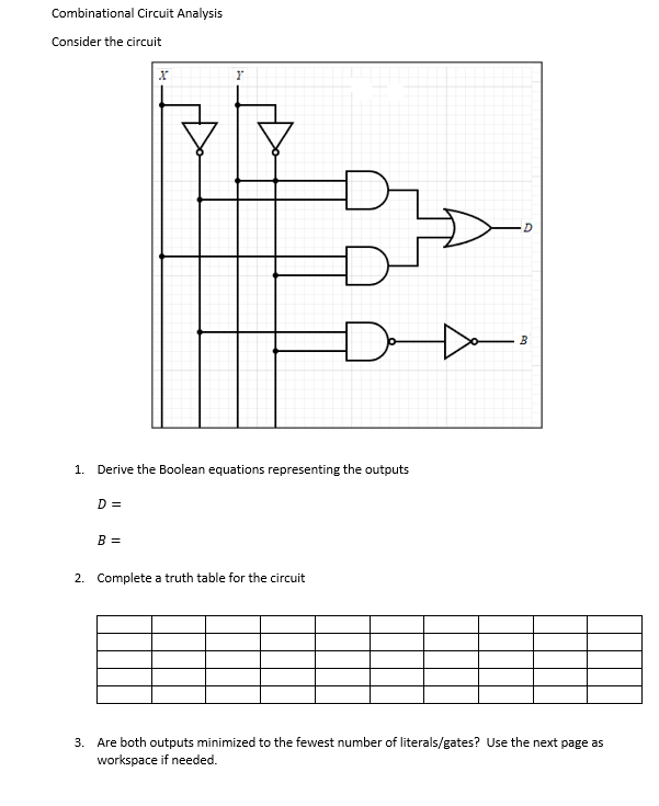 Solved Consider the circuit. Derive the Boolean | Chegg.com