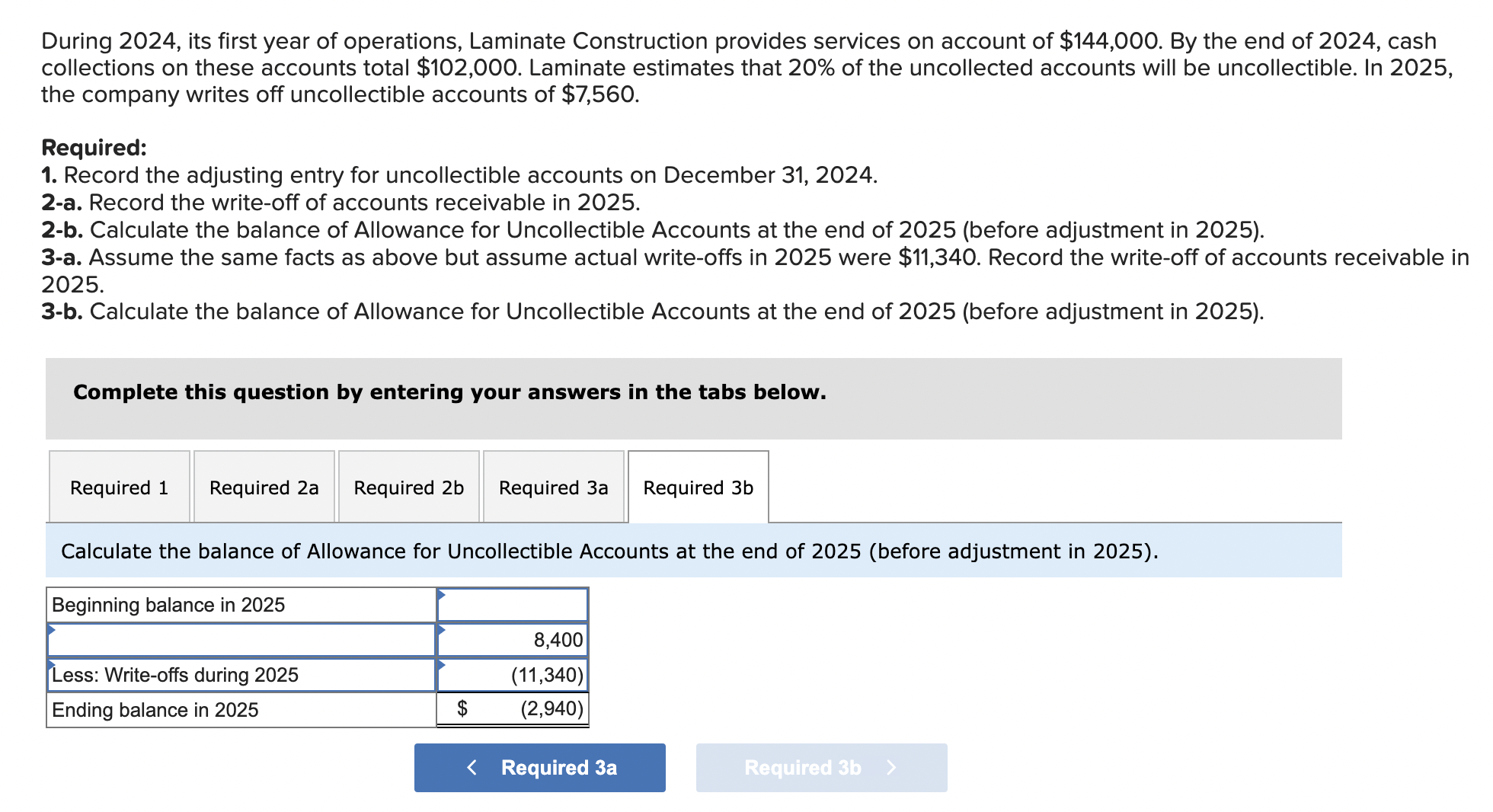 Solved During 2024, its first year of operations, Laminate