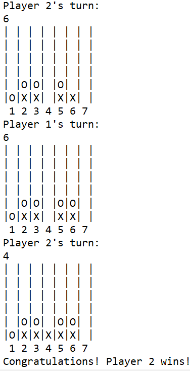 Write a C program to implement the game of Connect 4 | Chegg.com