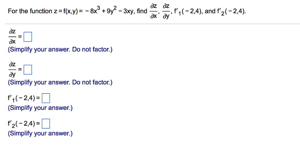 Solved For fxy) Inx y3 find f(e5 9) f e 5 9) (Simplify Chegg com