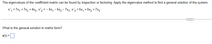 7 4x 3 )=- 2 x 6 )- 1