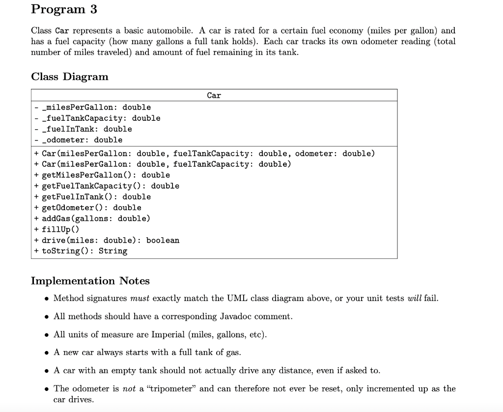Solved I am stuck on this java coding assignment. Can you | Chegg.com