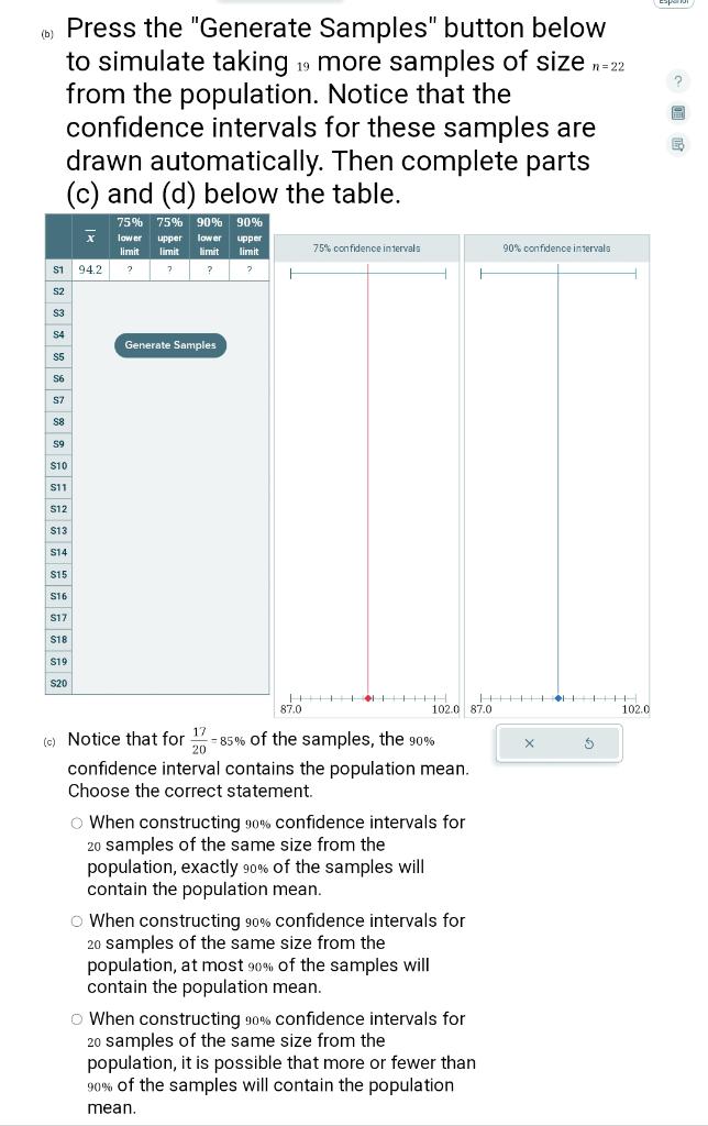 Solved You have taken a random sample of size n=22 from a | Chegg.com