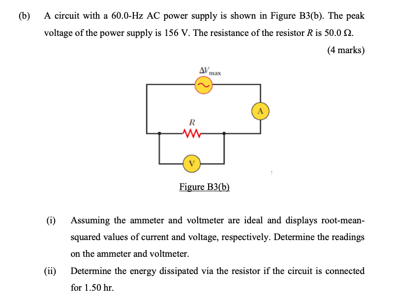 Solved (a) For the circuit shown in Figure B3(a), apply | Chegg.com