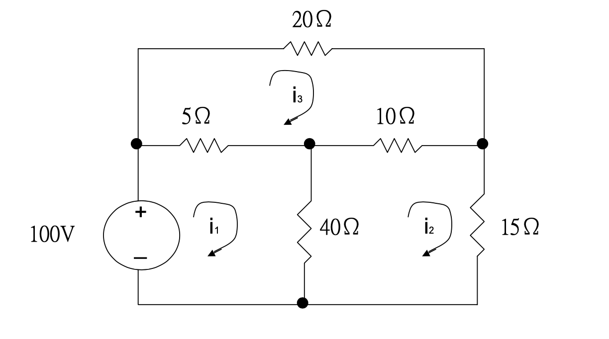 Solved Use mesh current method to calculate : a) the power | Chegg.com