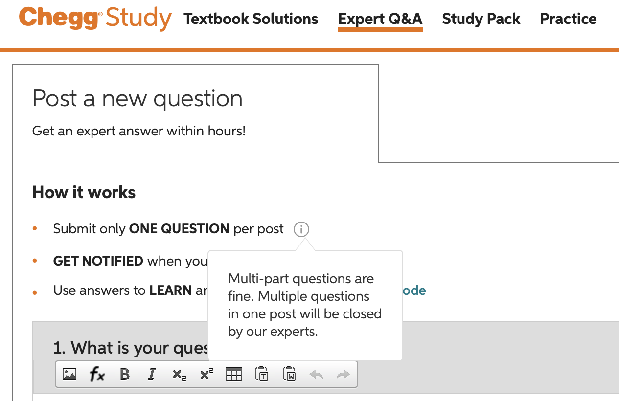 chegg homework help vs study pack