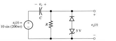 Solved Sketch to scale the steady-state output waveform for | Chegg.com