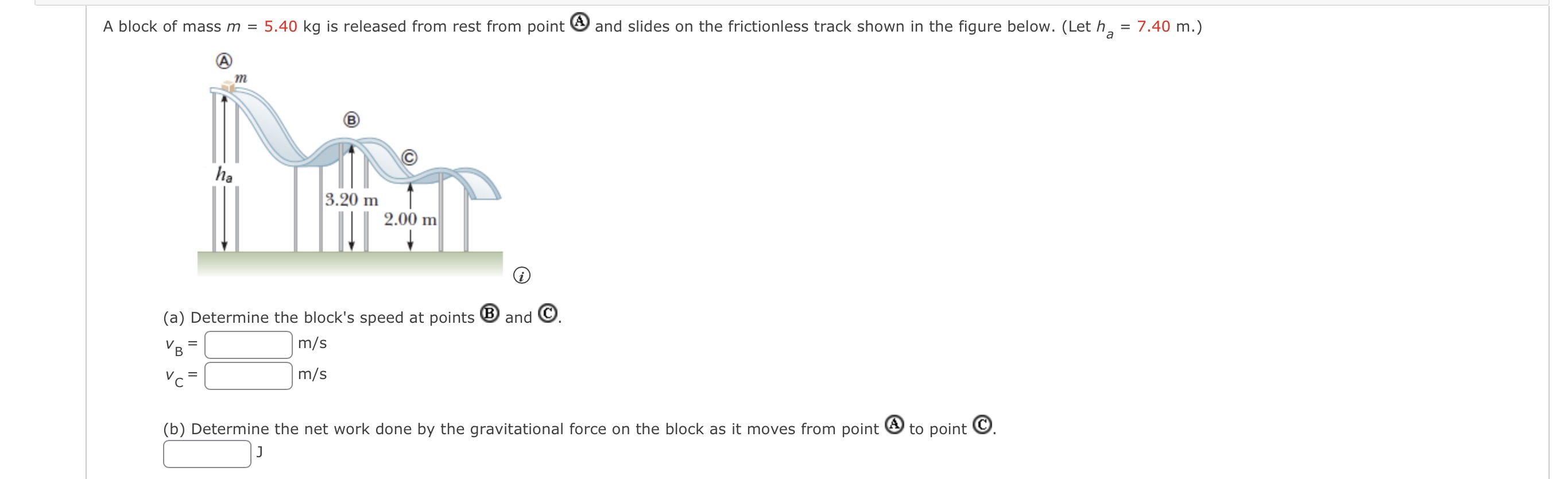 Solved An Object With A Mass M 5 Kg Is Released From Rest Chegg Com