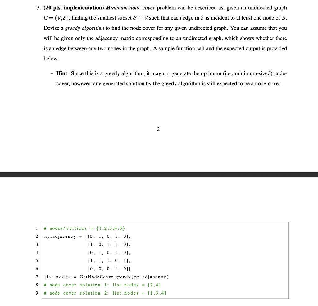 Solved Please solve this question using Python and the same | Chegg.com