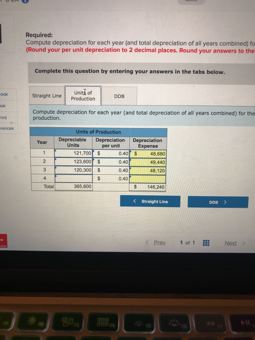 solved depreciation: multiple choice estimates the... Solved Problem 8-2A Depreciation methods LO P1 A machine | Chegg.com
