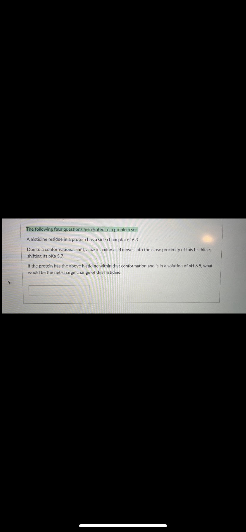 Solved The following four questions are related to a problem | Chegg.com