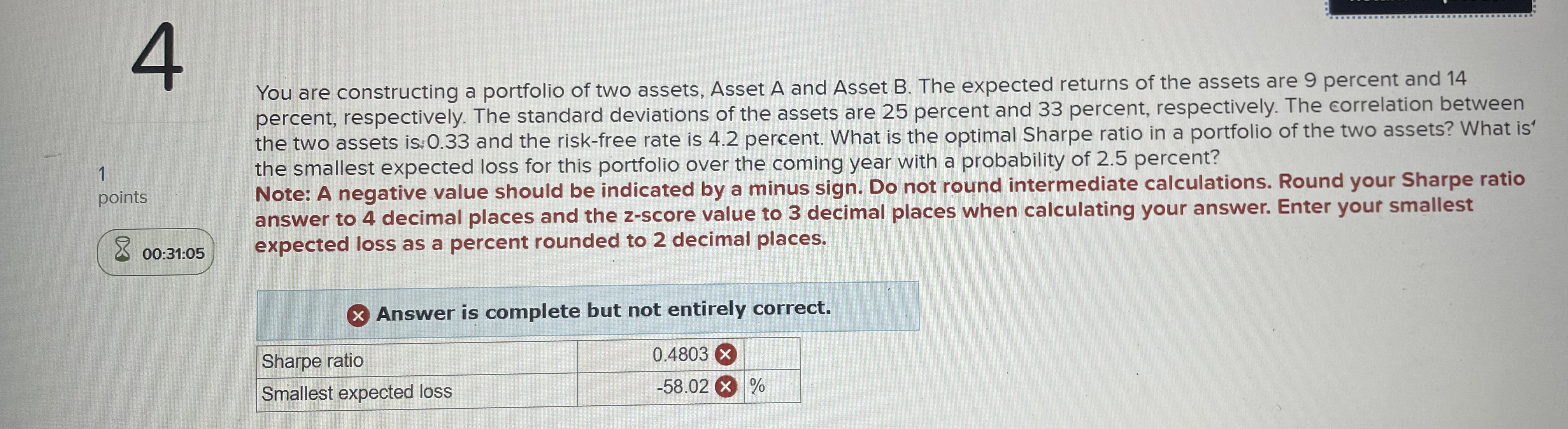 You are constructing a portfolio of two assets, Asset | Chegg.com