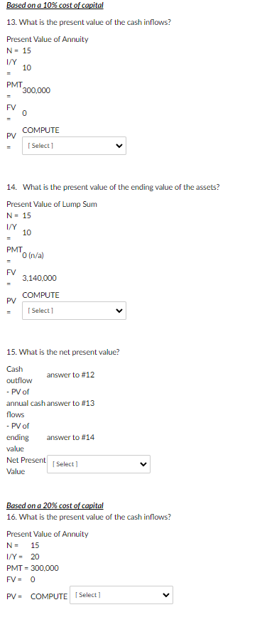 Solved Use the following information, answer the | Chegg.com