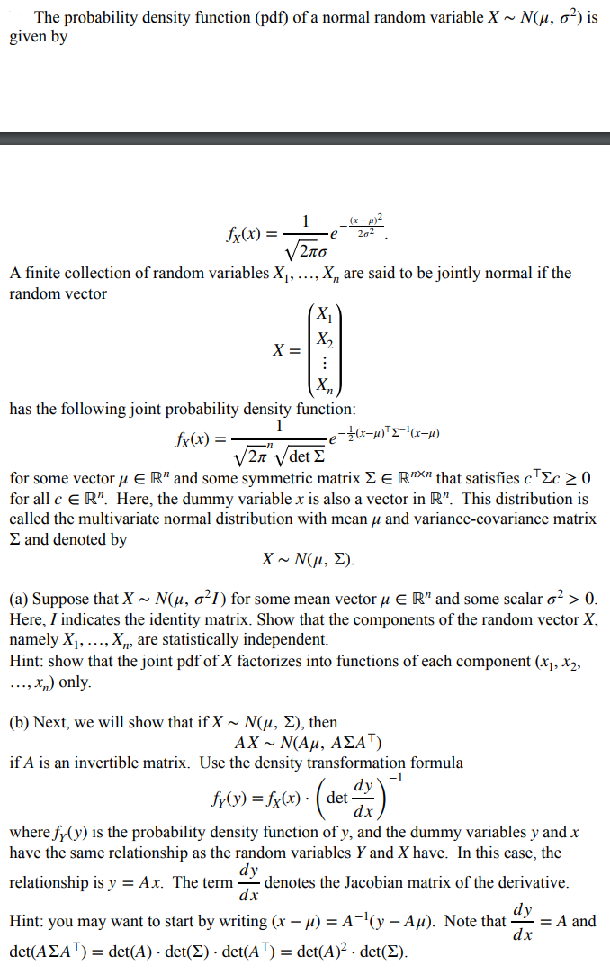 PDF) Multivariate Probability Theory: Determination of Probability Density  Functions